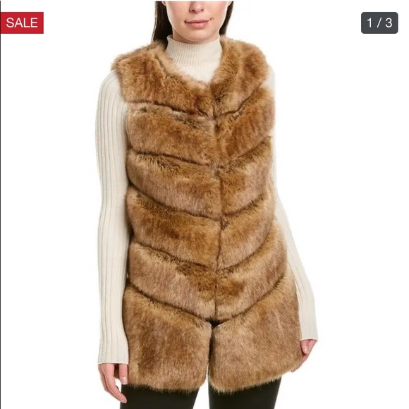 Karen Millen Jackets Coats Nwt Karen Millen Gilet Heavy Faux